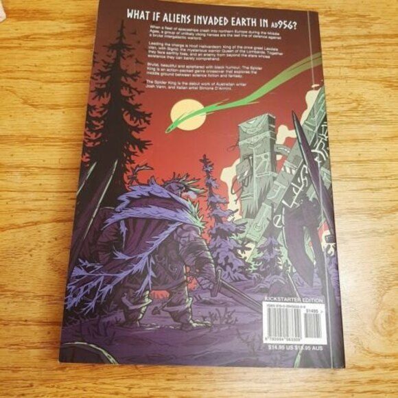 SIGNED The Spider King Graphic Novel Comic Josh Vann Simone D'Armini Kickstarter - Picture 10 of 12